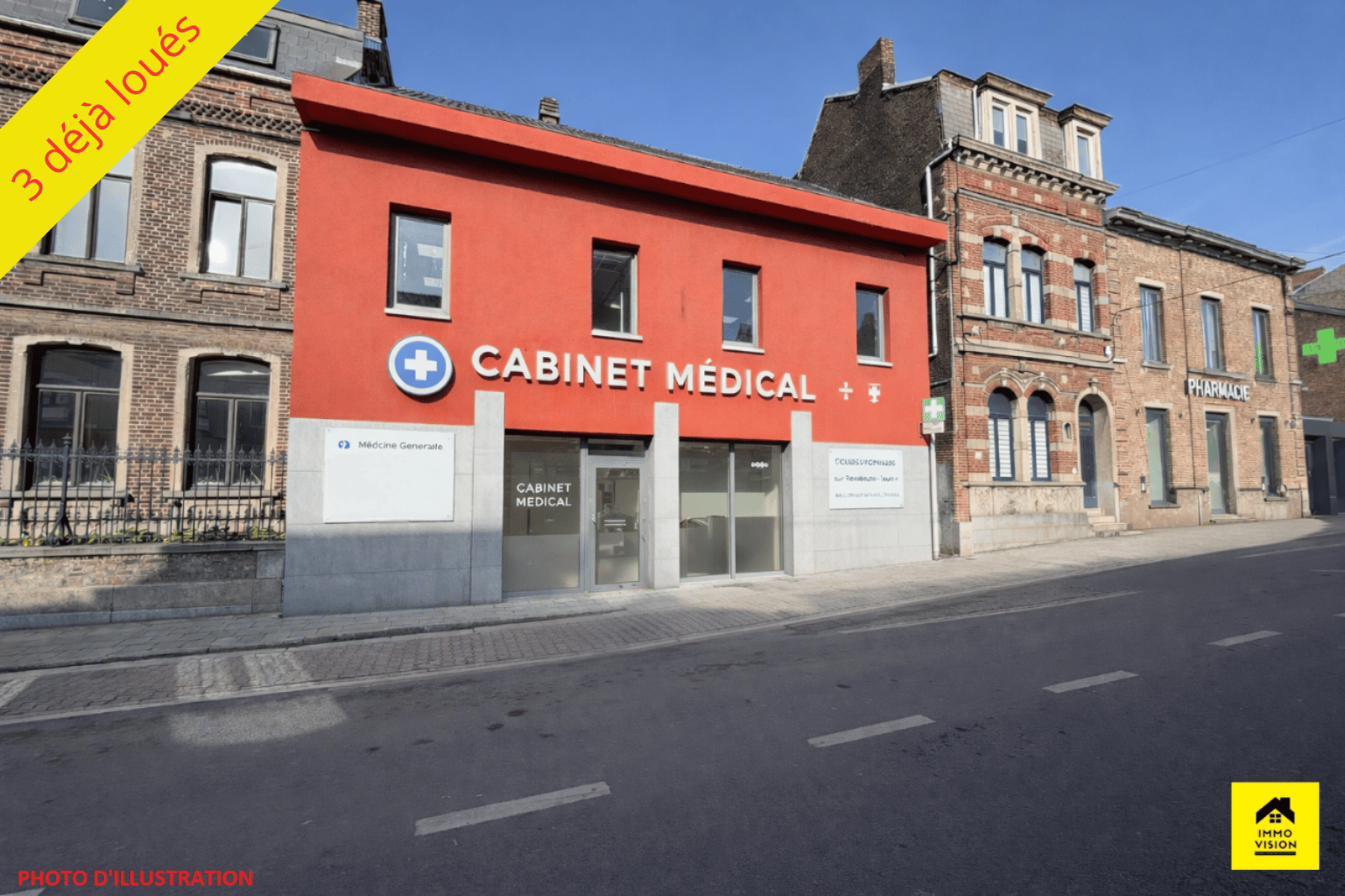 A louer - cabinet medical n°4 — Charleroi Montignies-sur-Sambre