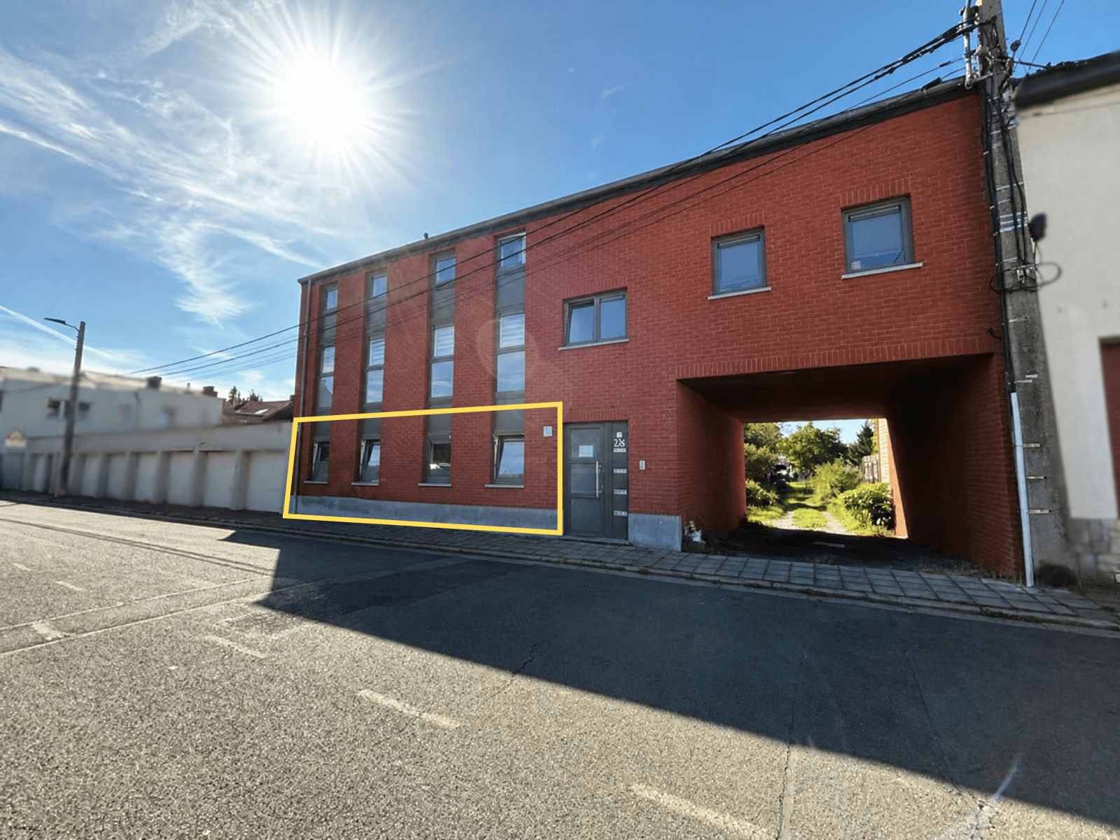 Appartement 2 chambres a louer au rez-de-chaussee — Charleroi Montignies-sur-Sambre